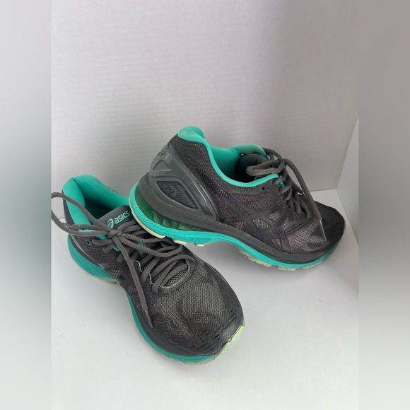 Asics Shoes - ASICS Women's Black and Teal Athletic Shoes